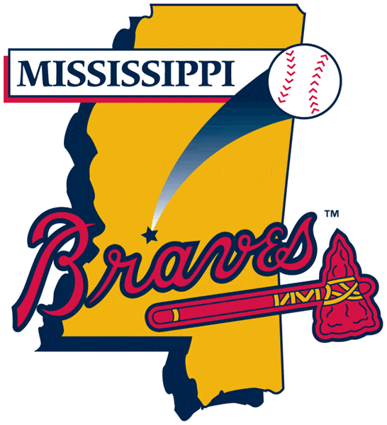 Mississippi Braves 2005-Pres Primary Logo vinyl decal